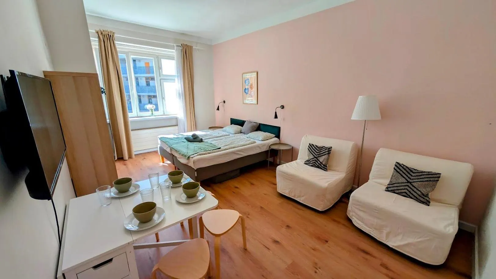 Apartament Flat In Zizkov -401- Praga